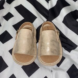 Gold sandals